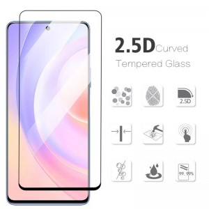 0.33mm 2.5D Ultra-think 9H curved Tempered Glass For huawei p40 lite screen protector