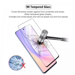 0.33mm 2.5D Ultra-think 9H curved Tempered Glass For huawei p40 lite screen protector