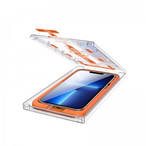 MagicBox 9H tempered glass screen protector recyclable installation kit for iPhone 12 12 Pro Anti-dust with install tool