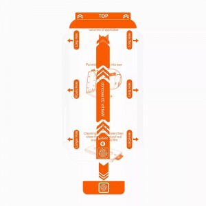 MagicBox 9H tempered glass screen protector recyclable installation kit for iPhone12 Pro Max Anti-dust with install tool