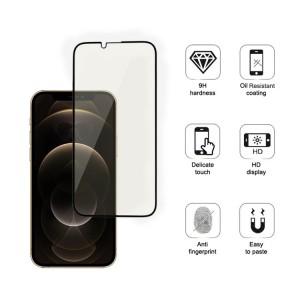 iPhone 13 Pro Max Tempered Glass Screen Protector Anti-Microbial Anti-Static Technology