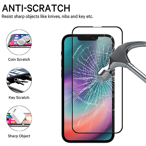 Real 3D Cold Carving High Quality Full Cover Full Glue Tempered Glass Screen Protector For iPhone 13 and iPhone 13 Pro (1)