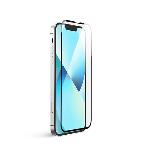 Real 3D Cold Carving High Quality Full Cover Full Glue Tempered Glass Screen Protector For iPhone 13 and iPhone 13 Pro (5)