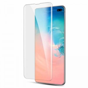 Screen Protector For Samsung Galaxy S10 6.1-Inch Full Edge 3D Curved HD Clear Sensitive Touch UV Liquid Tempered Glass