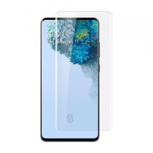 Screen Protector For Samsung Galaxy S20 6.2-inch 9H Hardness HD Anti Scratch Fingerprint Unlock Full Coverage UV Tempered Glass