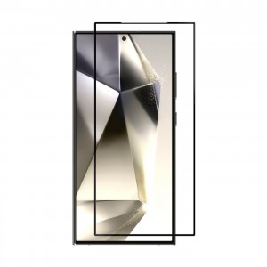 Screen Protector For Samsung Galaxy S24 Ultra 6.8Inch 9H Hardness Ultra Clear Anti-Scratch Bubble Free Tempered Glass