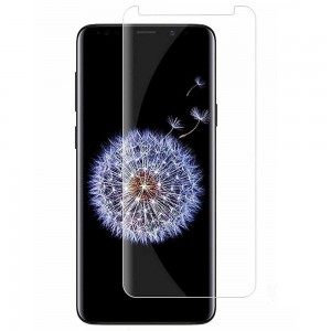 Screen Protector For Samsung Galaxy S8 Plus 6.2-inch 9H Hardness HD Clear Anti-Scratch Full Edge 3D Curved UV Liquid Tempered Glass