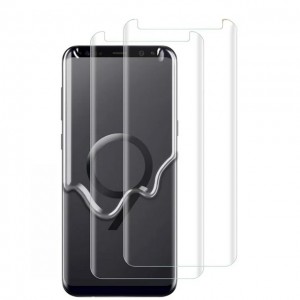 Screen Protector For Samsung Galaxy S9 5.8-inch 9H Hardness HD Clear Full Edge 3D Curved No Bubble UV Liquid Tempered Glass