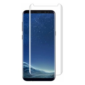 Screen Protector For Samsung Galaxy S9 5.8-inch 9H Hardness HD Clear Full Edge 3D Curved No Bubble UV Liquid Tempered Glass