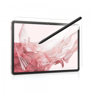 PaperLike Screen Protector For Samsung Galaxy Tab S8 Plus 12.4-Inch High Touch Anti-Glare Matte PET Film For Drawing And Writing Like On Paper
