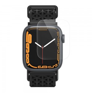 For Apple Watch Series 7 44/45mm Front Screen Protector HD Transparent Touch Sensitive Anti-Scratch Self-Healing Soft TPU Screen Protector