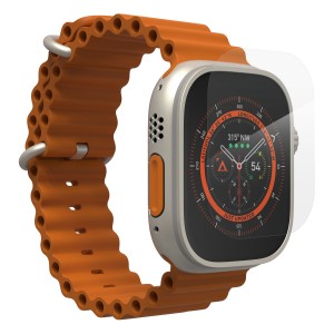 For Apple Watch Ultra 49mm Screen Protector Tempered Glass Film 9H Hardness Anti-Scratch HD Waterproof Free Bubble for Watch Ultra 49mm