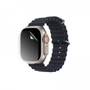 For Apple Watch Ultra 49mm Front Screen Protector Ultra-Thin Full Coverage HD Clear Touch Sensitive Soft TPU Screen Protector