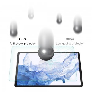 9 Hardness 2.5D Edge Ultra Clear Anti-Scratch Full-Coverage for Samsung Galaxy Tab S8 11inch Tempered Glass Screen Protector