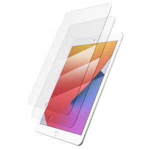 Screen Protector For iPad 10.2(2020) Anti Fingerprint Anti Scratch Premium HD Clear 9H Hardness Tempered Glass