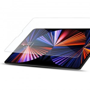 For iPad Pro 12.9 2021 Tempered Glass Screen Protector Guard Anti-Scratch High Touch Sensitivity Tempered Glass Film