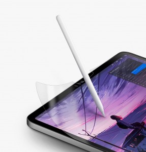 Paper Like Screen Protector For iPad Pro 12.9-Inch (2021) Anti-Glare Write and Draw Like on Paper Anti-Scratch Screen Protector