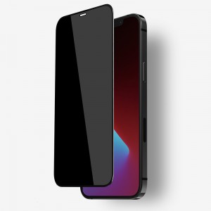 High Performance China Ogcell Anti-Spy Privacy Tempered Glass Screen Protector for iPhone13