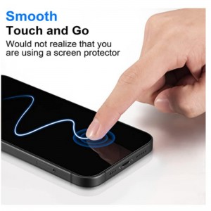 Silk printing screen protector for iPhone 13 pro max(6.7) ,tempered glass privacy film with 13pro max