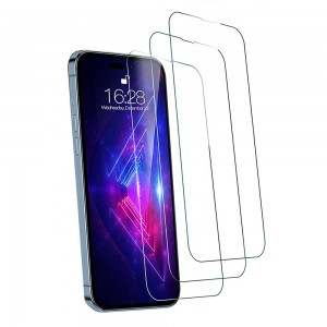 VEMOSUN 2.5D 9H Tempered Glass Screen Protector For IPhone 15 6.1 Inch Screen Protector