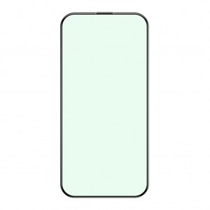 For iPhone 15 Plus Green-Ray Protection Screen Protector 6.7-inch Anti Blue Light Tempered Glass Film