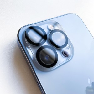 For iPhone 15 Pro/iPhone 15 Pro Max Camera Lens Protector,[Truly Shatterproof] 9H Tempered Glass Camera Cover Screen Protector.