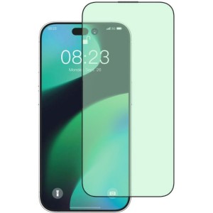 iPhone 15 Pro Green-Ray Protection For Eyes Screen Protector Anti Blue Light Tempered Glass Film For iPhone 15 Pro