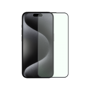 iPhone 15 Pro Green-Ray Protection For Eyes Screen Protector Anti Blue Light Tempered Glass Film For iPhone 15 Pro