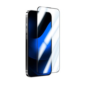 AR Technology Anti-reflection Silk-print Tempered Glass Screen Protector For iPhone 15 6.1 Inch