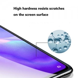2.5D 9H hardness mobile phone tempered glass for oppo reno5 screen protector