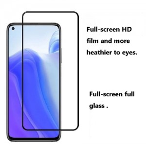 2.5D 9H hardness mobile phone tempered glass for oppo reno5 screen protector