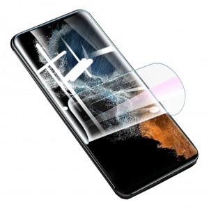 3D Curved Full Cover Soft Yellow TPU Film Hydrogel Screen Protector for Samsung Galaxy S21 Ultra Screen Protector