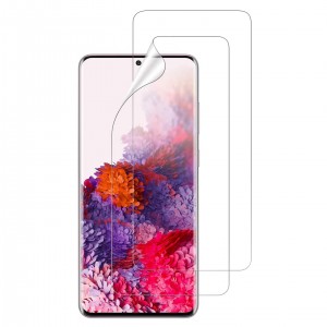 Ultra High Definition Hydrogel Film For Samsung Galaxy S20 FE Transparent Soft TPU Screen Protector, High Sensitivity Protective Film