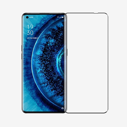 Hot Sell Tempered Glass 3D Full Curved Cover Glass for OPPO Find X3 HD Film Screen Protector